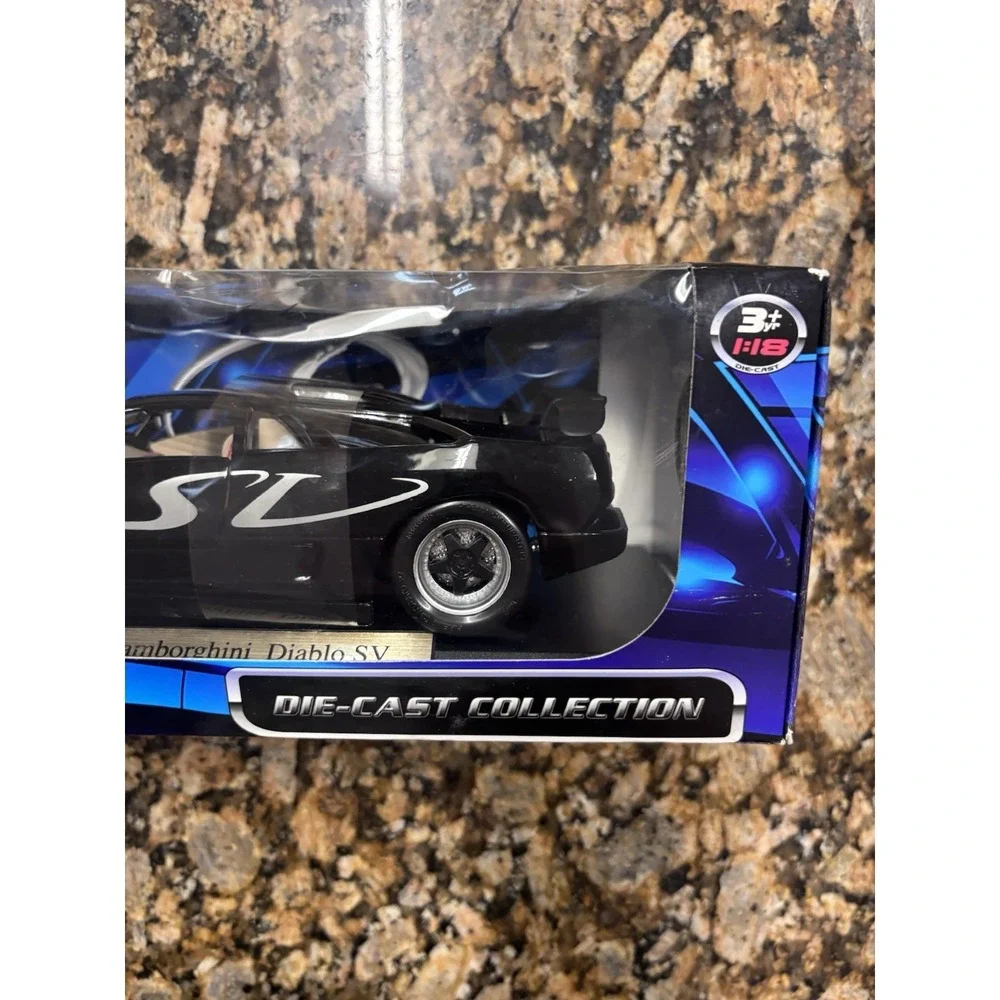 Maisto Special Edition Lamborghini Diablo SV 1:18 Scale Diecast Model Black NIB